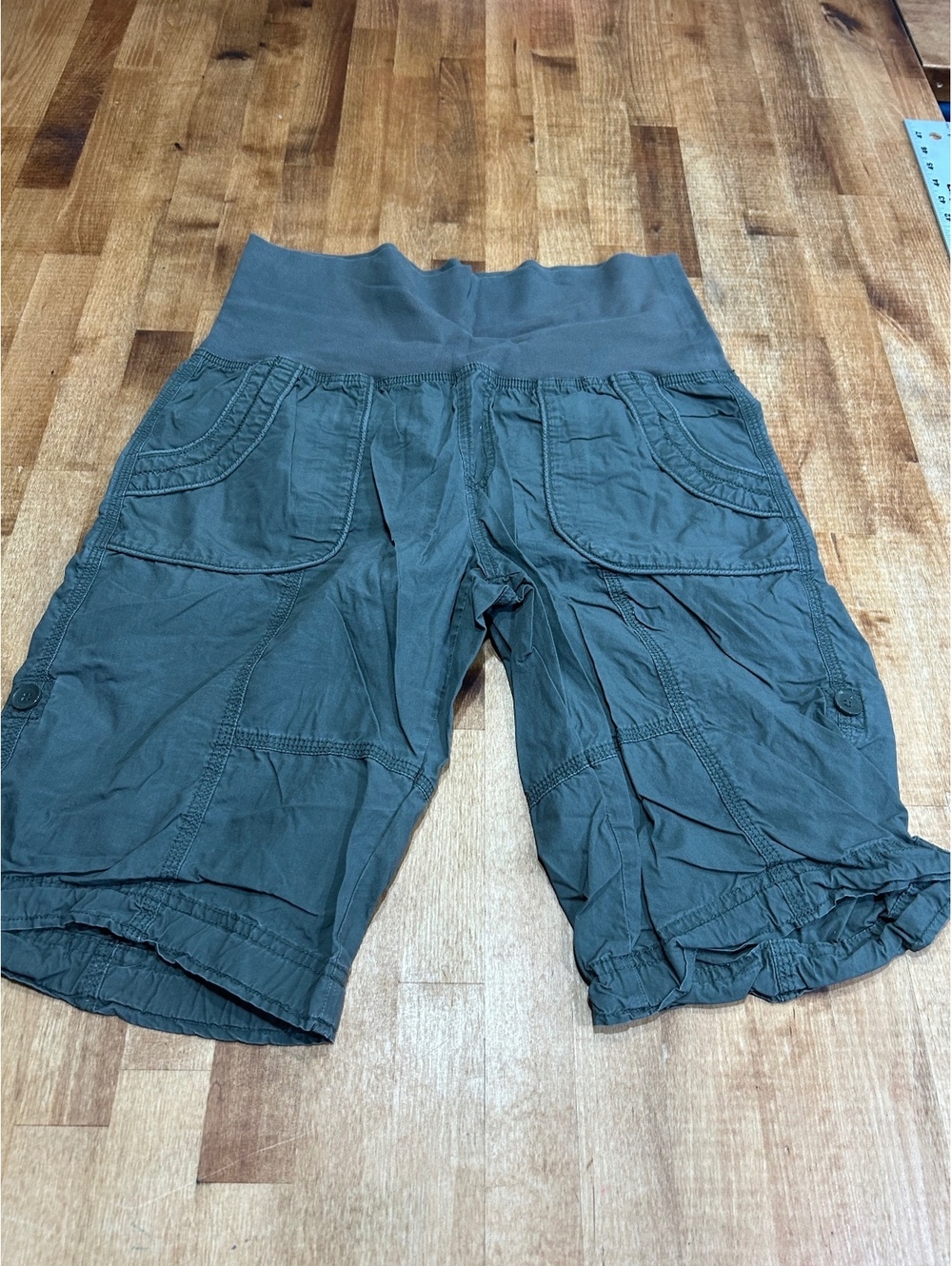 Calvin Klein Performance Quick Dry Cargo Shorts with Elastic Waistband